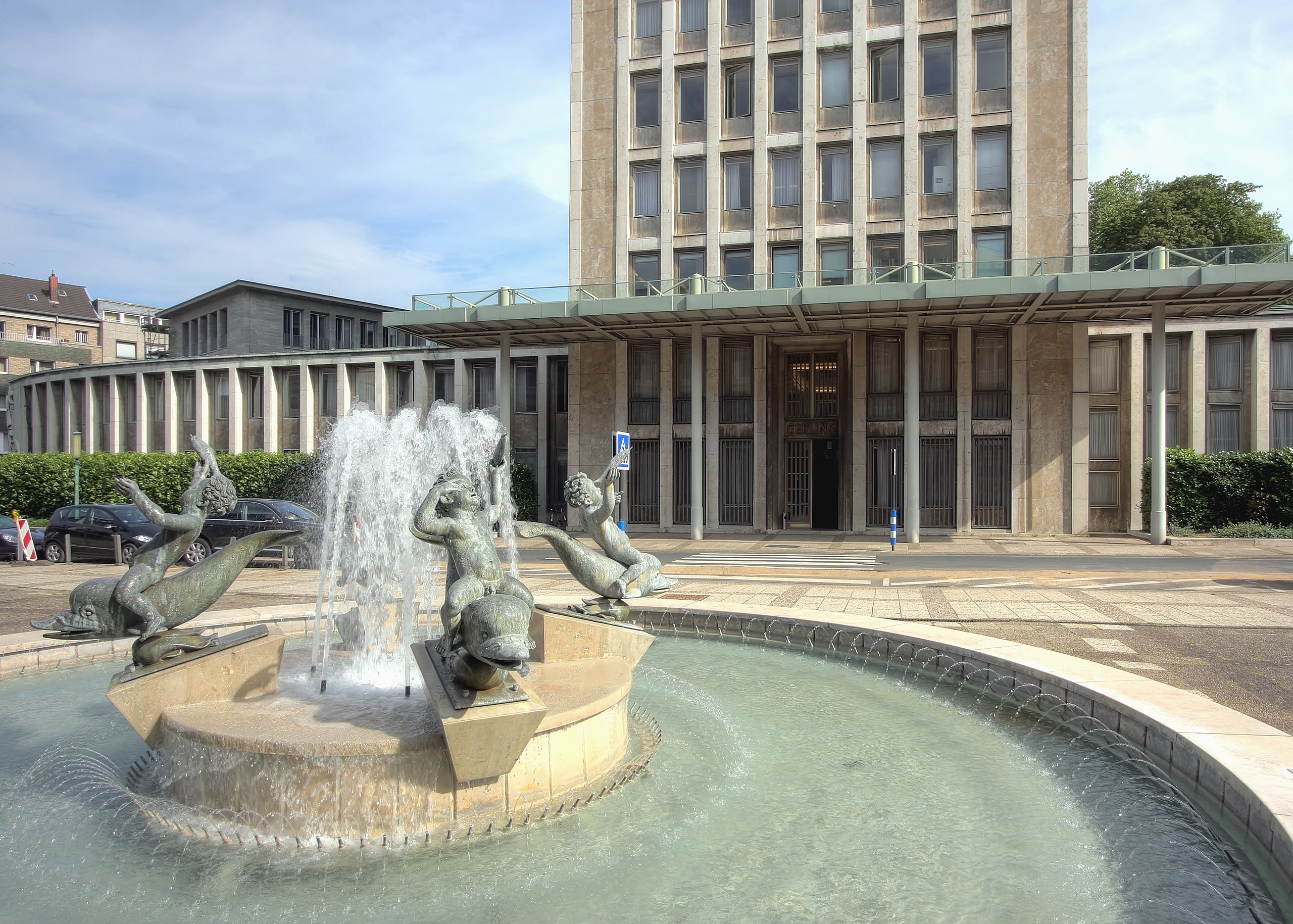Gerling-Viertel Koeln - Brunnen Gereonshof
