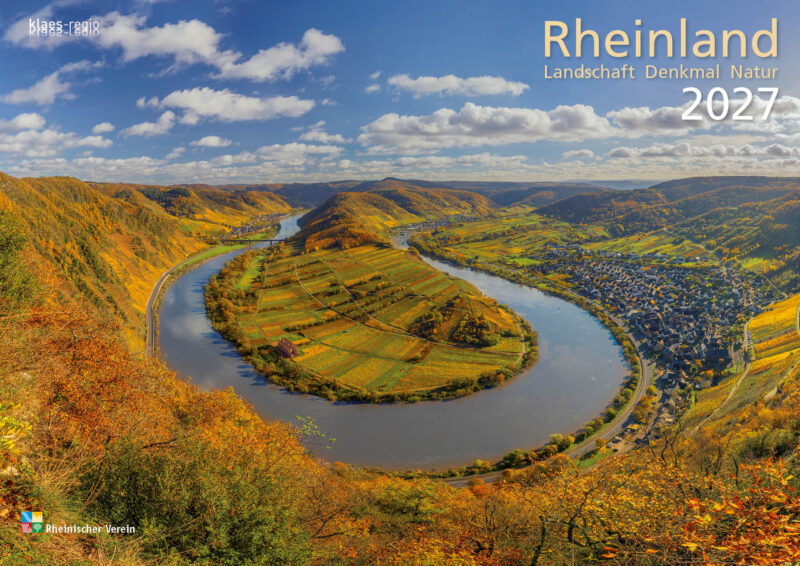 Rheinland Kalender 2027 - Landschaft, Denkmal, Natur