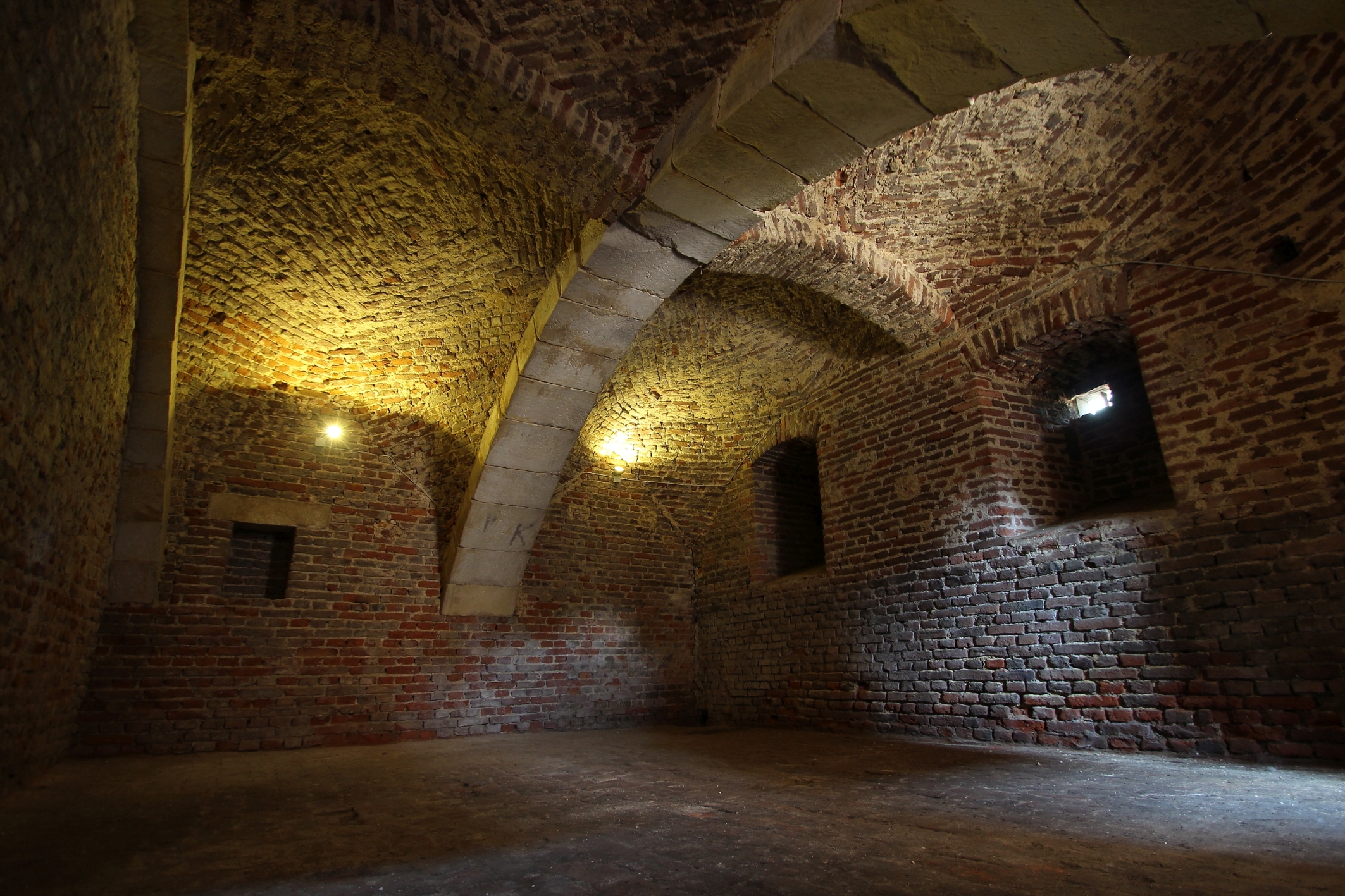 Blick in den Keller des Herrenhauses © Paul Wirtz